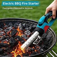 Langyue LY-27 – Chalumeau portable de type pistolet à grand calibre en métal et plastique, flamme réglable haute température, écologique