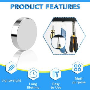 מחיר המפעל dropshipping מגנט קטן עגול neodymium מגנט חזק חזק ndfeb דיסק מגנטים - Product Image 6