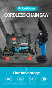Cisaille <span class=keywords><strong>à</strong></span> bois compacte de qualité professionnelle, outil de jardin multifonctionnel pour usage domestique, avec chaîne en acier robuste pour protection des mains en extérieur - Product Image 5