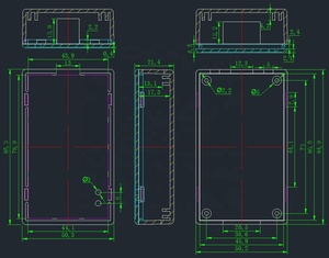 SM5-194: Hộp Nối Lỗ Đầu Vào Và Đầu Ra ABS Nhỏ Chống Bụi 85*50*21MM Vỏ Nhựa - Product Image 6