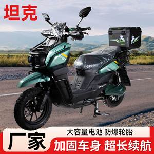 มอเตอร์ไซค์ไฟฟ้าแบบมีถังน้ำมัน 50 กก. ดิสก์หน้า ดรัมเบรกหลัง รุ่นมาตรฐาน สำหรับส่งของและการเดินทางประจำวัน - Product Image 2