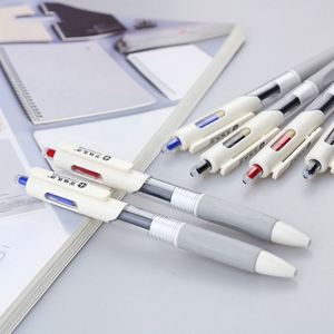 ปากกาเจลกึ่งโปร่งแสงพิมพ์โลโก้ตามสั่งขายส่ง ขนาดหัวเขียน 0.5 มม. หลายสี-ขาว น้ำเงิน ผลิตจากพลาสติก สำหรับใช้ในการส่งเสริมการขาย - Product Image 2