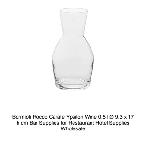 Carafe à vin Ypsilon 0,5 L Bormioli Rocco H 17 cm Ø 9,3 cm - Product Image 2