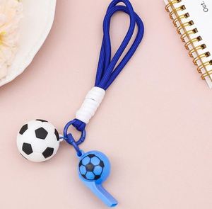 Cartoon <b>Anime</b> Mini Football Pendant Carabiner <b>Keychain</b> PVC Rubber Promotional Soccer Club Gift Souvenir Lightweight - Product Image 1