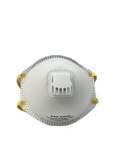 Masque de protection respiratoire FFP2 de haute qualité, 4 couches, jetable, anti-poussière, respirant, avec sangle, type coupelle, filtre à particules, demi-masque pour usage industriel - Product Image 3