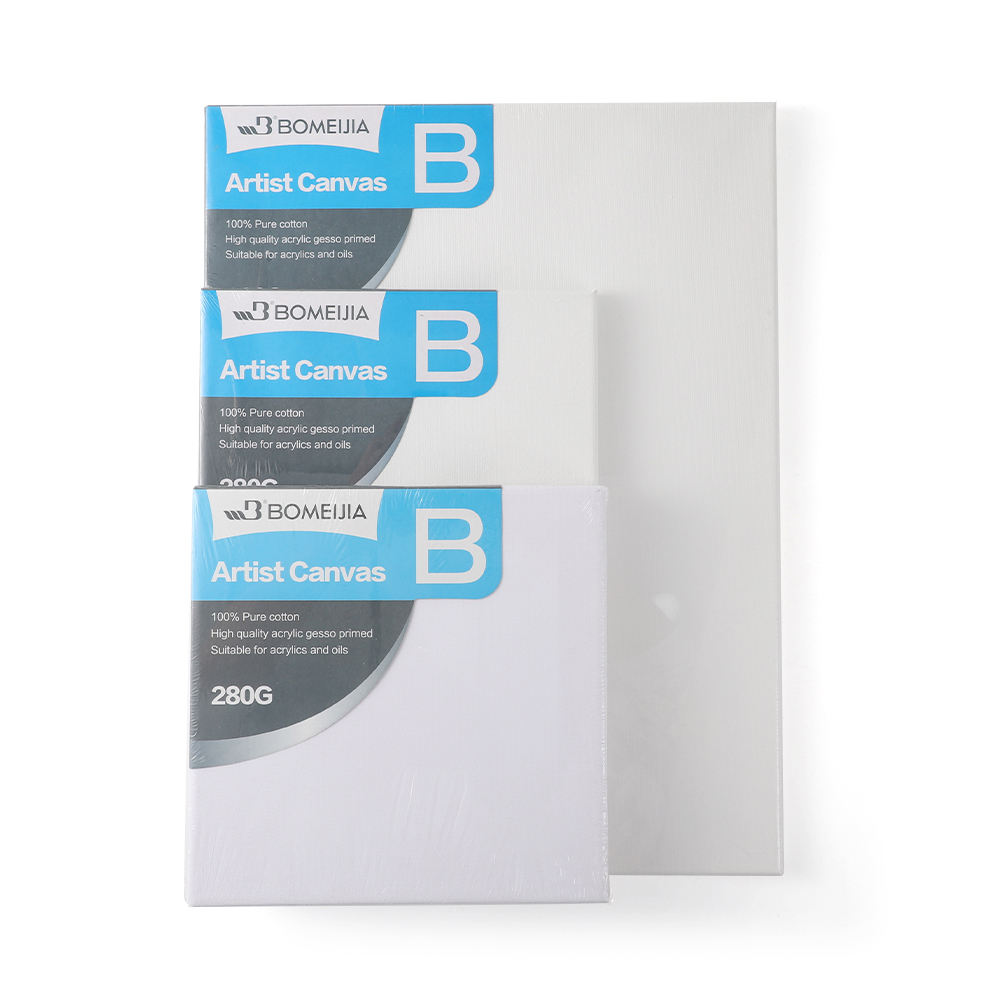 blank canvas for painting