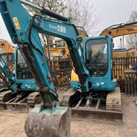Mini-excavatrice compacte de haute qualité et fiable pour travaux de terrassement, faible nombre d'heures, idéale pour la construction agricole - Garantie 3 mois