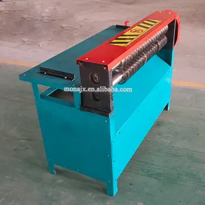 Máquina de corte de borracha de couro, totalmente automática, rolamentada, de silicone, pérola, algodão, com faca única e dupla