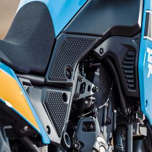 Pièces de moto, protection de réservoir de carburant en caoutchouc souple noir de haute qualité, antidérapante, résistante à l'eau, autocollant latéral pour Tenere XTZ - Product Image 2
