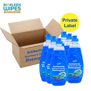 Biokleen Nouvelle Arrivée Bouteille en Plastique Personnalisée 19.4oz Détergent à <span class=keywords><strong>Vaisselle</strong></span> <span class=keywords><strong>Naturel</strong></span> - Product Image 1