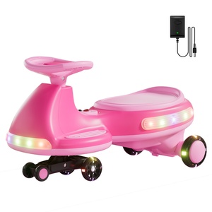 12V Electric Swing <strong>Car</strong> for Kids 2026 New Rechargeable <strong>Wiggle</strong> <strong>Car</strong> with Remote Control Bluetooth Music 2 in 1 Twist Ride on Toy - Product Image 1