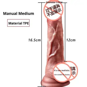 Florya толстый мягкий силиконовый резиновый мужской фаллоимитатор-искусственный пенис для женщин 0,5 кг Премиум секс-игрушка для увеличения удовольствия - Product Image 3