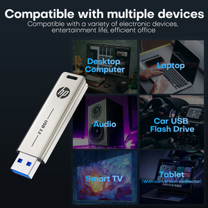 HP 256GB OTG Pendrive Loại C 2in 1 128GB OTG USB Flash Drive cho điện thoại - Product Image 5