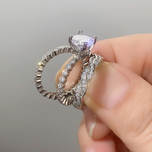 Anello impilabile da donna, elegante gioiello da dito alla moda - Product Image 6