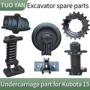 Hochwertiges Minibagger-Kettenrad für Kubota U15-Kettenrollenbaggerteile U15-Unterwalze - Product Image 4