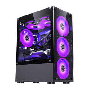 คอมพิวเตอร์ตั้งโต๊ะ2673 V3 16GB 32GB 1TB SSD RX550 4GB Core WIN-11 PC คอมพิวเตอร์ตั้งโต๊ะเกมพีซีอันดับต้นๆ - Product Image 1
