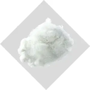 절연제 면 원료 반대로 pilling 제 2 단단한 비 siliconized 폴리에스테 요소 섬유