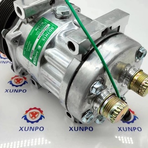 Compresor de Aire Acondicionado 8500795 5P-8500 para Excavadoras W130B, LW170.B, W130C - Product Image 4