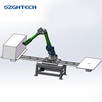 Lengan Robot semprotan lengan otomatis penuh