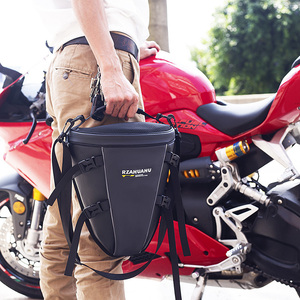 Bolsa de transporte impermeable <span class=keywords><strong>para</strong></span> asiento trasero de motocicleta, <span class=keywords><strong>alforja</strong></span> de equipaje, <span class=keywords><strong>mochila</strong></span> <span class=keywords><strong>para</strong></span> montar en moto - Product Image 3