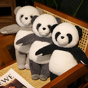 OEM/ODM su misura bambino orsacchiotto <span class=keywords><strong>Panda</strong></span> bambola peluche peluche peluche peluche con ripieno di cotone PP per alleviare lo Stress - Product Image 5