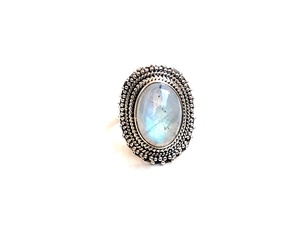 Wholesale Jewelry 92.5 Sterling Silver <b>Ring</b> <b>Moonstone</b> Silver <b>Ring</b> Women's <b>Ring</b> - Product Image 4