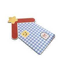 Karpet Kamar Mandi Anti Slip Anti Noda Tahan Aus Motif Kartun Anime Tanaman Bunga Alien Bentuk Tipis Penyerap Air dari Lumpur Diatom