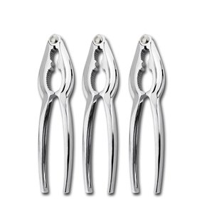 เครื่องมือสำหรับอาหารทะเล ที่แกะกุ้งก้ามกราม ที่แกะปู ที่แกะถั่ว ทำจากโลหะผสมสังกะสีชุบโครเมียมอย่างดี - Product Image 1