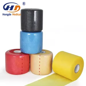 HD806 Спортивная пенная полиуретановая лента для мышечной Ленты пена для обертывания повязки пенопласт для обертывания повязки фабричная Мягкая Спортивная