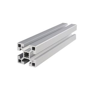 Industrial 6000 Series Aluminum Alloy European Standard 4040W Heavy-duty Perforated Frame <b>Bracket</b> with Cutting Service 40x40 - Product Image 3
