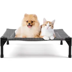 Yüksek kaliteli yükseltilmiş köpek yatağı toptan yıkanabilir Pet kedi matı ortopedik hafızalı köpük köpek yatağı kanepe yastığı dayanıklı köpek yatağı kapak