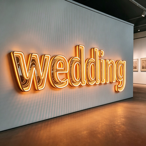 Abyss Infinity Mirror Light RGB Multi-Color Modern Luxury Wedding Decoration Factory Wholesale - Product Image 3