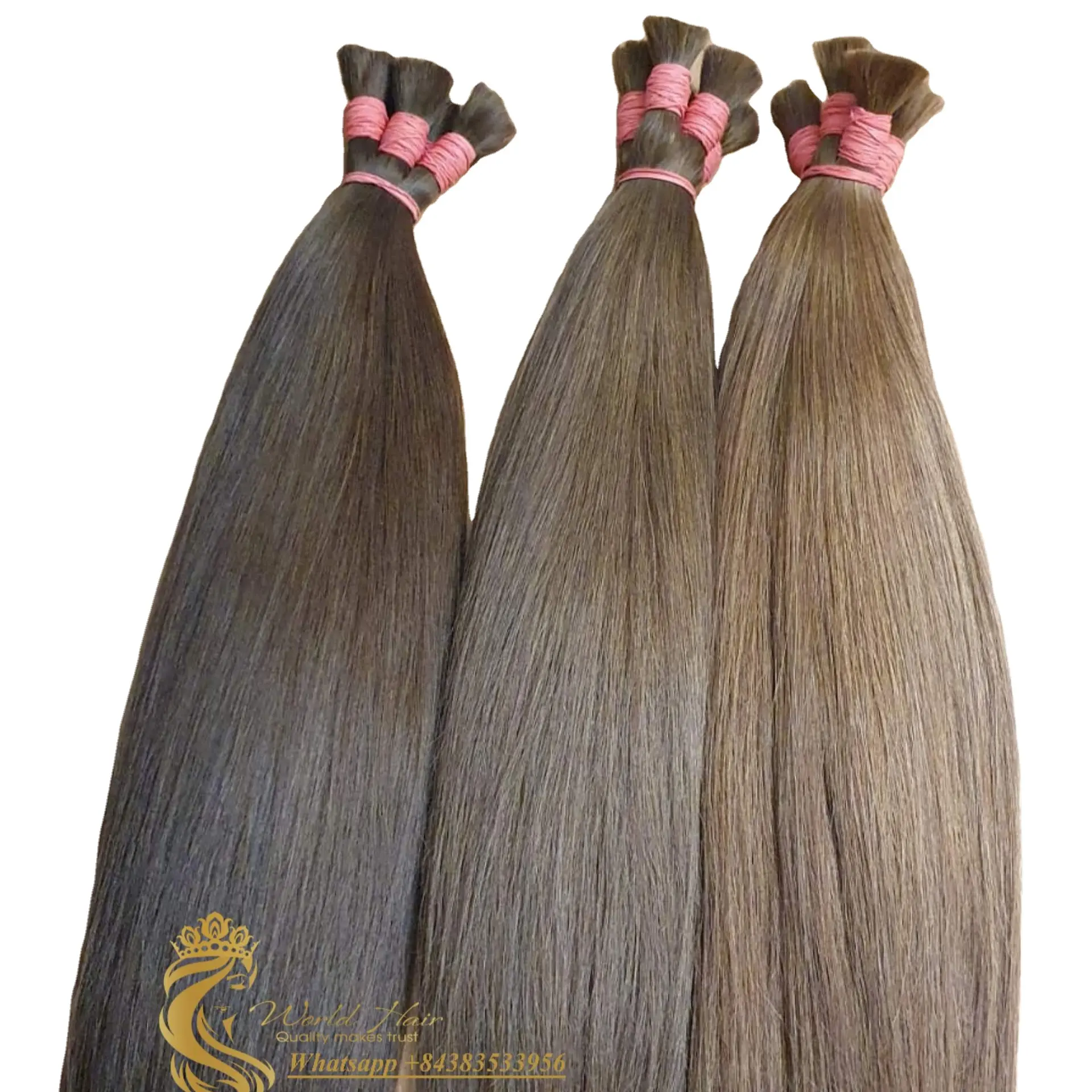 Vietnamese Bulk Hair 1 - 2 Donor, 100% Human Hair