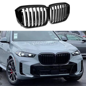 Parrilla Delantera para BMW G05 LCI X5 Facelift 2023 2024, Parrilla Negra Brillante con Orificio para Cámara - Product Image 1