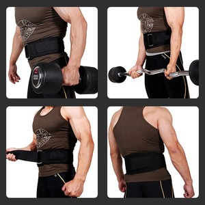 Cinturón de Levantamiento de Pesas con Soporte Acolchado para la Espalda, para Hombres y Mujeres, Gimnasio, Fitness, Entrenamiento de Fuerza, Culturismo, Powerlifting, Ejercicio, Peso Muerto, Sentadillas - Product Image 5