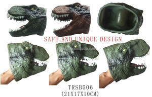 Marioneta de mano de dinosaurio de espuma suave de goma rellena de dinosaurio gigante de espuma PU - Product Image 6