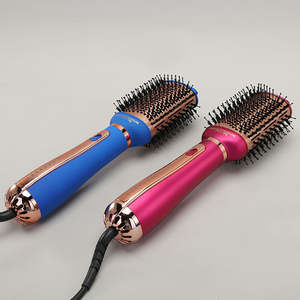 EN-6216 <span class=keywords><strong>Brosse</strong></span> lissante et sèche-<span class=keywords><strong>cheveux</strong></span> électrique professionnelle 2 en 1 <span class=keywords><strong>pour</strong></span> usage domestique, <span class=keywords><strong>pour</strong></span> <span class=keywords><strong>cheveux</strong></span> crépus, <span class=keywords><strong>brosse</strong></span> coiffante à air chaud - Product Image 4