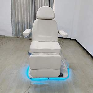 Cama eléctrica de belleza para salón de belleza, cama blanca para pestañas, cama para tatuajes con un solo botón, cama de masaje multifuncional - Product Image 5
