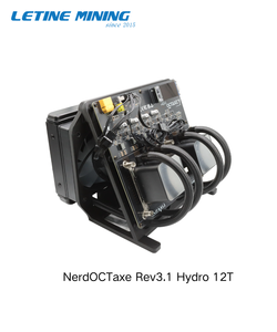 Nerdoctaxe Rev3.1 12T 190W SHA256  Equipo de minería de Bitcoin para minería individual de criptomonedas  Uso doméstico  Minería ASIC - Product Image 5