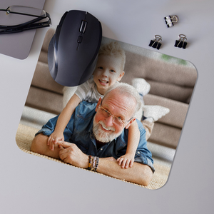 Tapis de souris personnalisé avec photo, vente en gros, blanc, pour impression par sublimation, cadeau promotionnel, jeu, école, bureau - Product Image 1