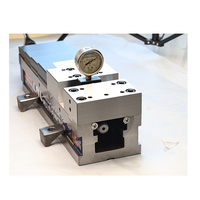 Étau de banc de précision de 5 pouces 180 pinces à mâchoires plates hydrauliques étau suralimenté s'appliquent à divers centres d'usinage d'équipements CNC