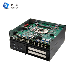 Gồ ghề công nghiệp PC lga11151 8 ~ 9 Gen 4xpoe cổng PCIe3.0 X16 PCIe3.0 X8 máy điều khiển Din Rail nhúng công nghiệp PC - Product Image 6