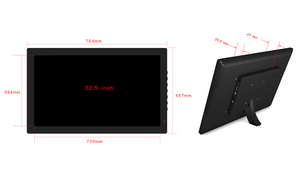 Marco de Fotos Digital LCD de 32 Pulgadas, 1080P HD IPS, Reproductor de Publicidad para Exhibición de Productos en Tiendas - Product Image 5