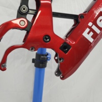 Cadre de vélo de montagne électrique Dengfu E104 Enduro 6-Link à suspension intégrale, batterie 1008WH, moteur Bafang M560 750W, cadre en carbone