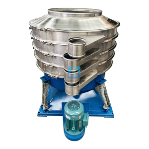 Henan Xinxiang XCYB1200 Sublimación de arena de grado alimenticio Vaso rotatorio Tamiz vibratorio Máquina cribadora - Product Image 5