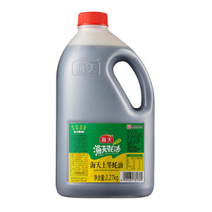 Salsa di Ostriche Haday Superiore 2,27kg Senza Zucchero, Condimento Cinese Halal e Kosher in Bottiglia PE, Ottimo Prezzo all'Ingrosso - Product Image 1