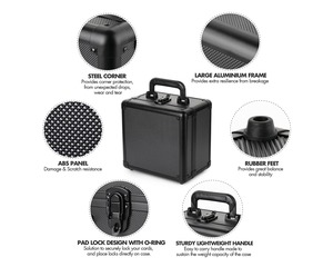 Scatola Porta Carte Gradate, Custodia per Carte Pokémon Gradate, Contenitori per Carte Sportive - Product Image 2