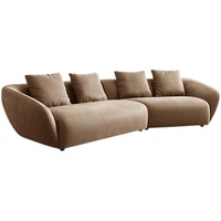 Sofá seccional Chesterfield moderno de mediados de siglo, diseño circular de tela con forma de luna para sala de estar, oficina, Vestíbulo de Hotel