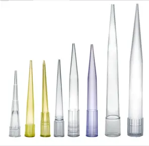 Disposable Universal Pipette Tips For Laboratory Micropipette Purple Blue 1000ul Tips