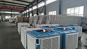 Energy Saving <b>Conditioner</b> Cooling Pads Industrial <b>Air</b> Cooler Spoiling Industry Evaporative - Product Image 3